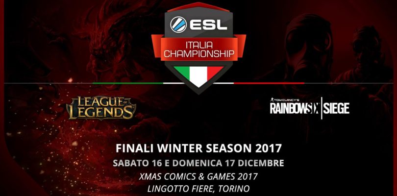 ESL Italia Championship: al via le finali della Winter Season 2017 del più celebre campionato di eSport italiano