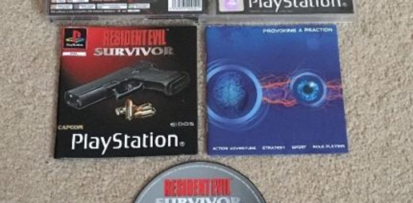 PS1 – Resident Evil Gun Survivor – PAL – Complete