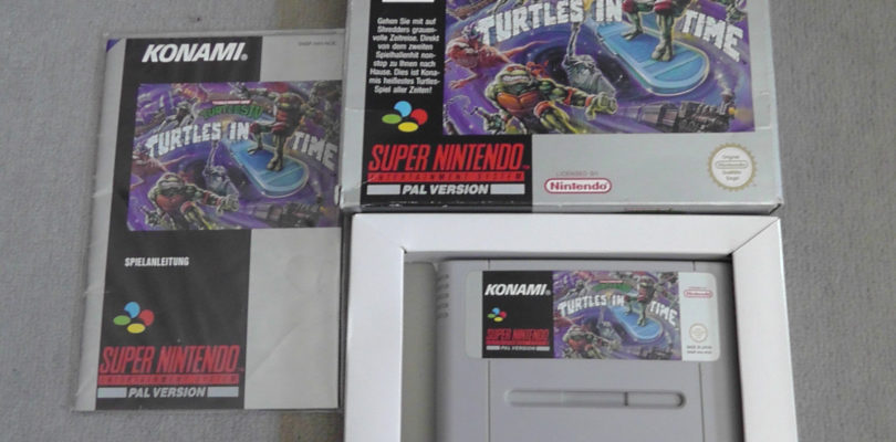 SNES – Turtles In Time – PAL – Complete