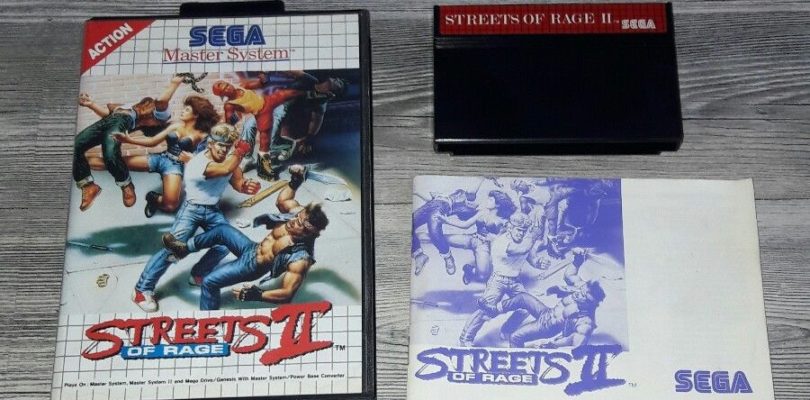 SMS – Streets Of Rage 2 – PAL – Complete