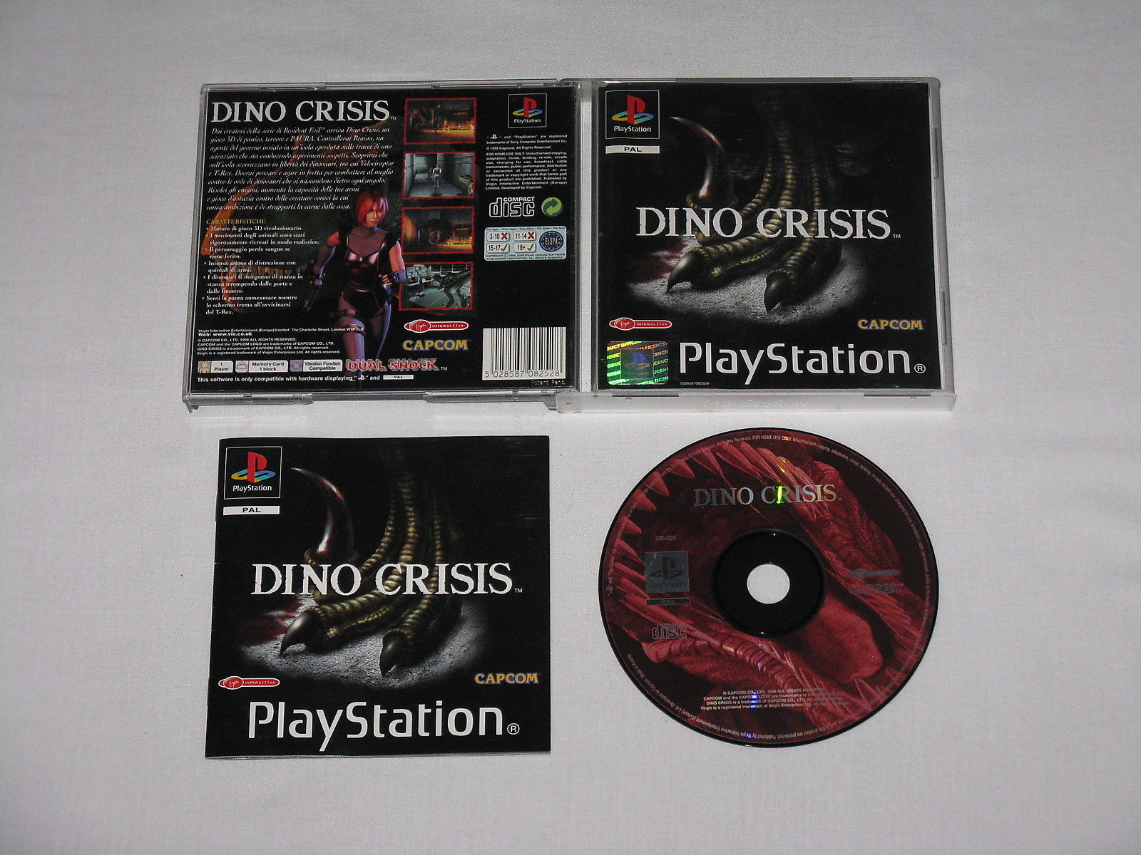 PS1 - Dino Crisis - PAL - Complete - Gamescollection